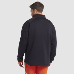 Philadelphia Flyers - Fanatics Authentic Pro Rink Raglan Quarter-Zip Pullover Black