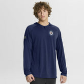 Winnipeg Jets - Fanatics Authentic Pro Rink Hoodie Navy