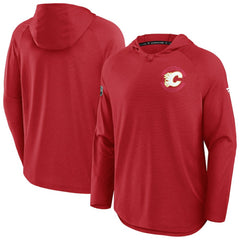 Calgary Flames - Fanatics Authentic Pro Rink Hoodie Red