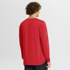 Calgary Flames - Fanatics Authentic Pro Rink Tech Long Sleeve T-Shirt Red