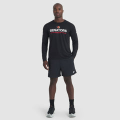 Ottawa Senators - Fanatics Authentic Pro Rink Tech Long Sleeve T-Shirt Black