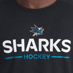 San Jose Sharks - Fanatics Authentic Pro Rink Tech Long Sleeve T-Shirt Black