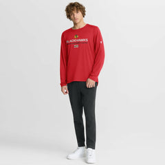 Chicago Blackhawks Fanatics Authentic Pro Centennial Rink Tech Long Sleeve T-Shirt Red
