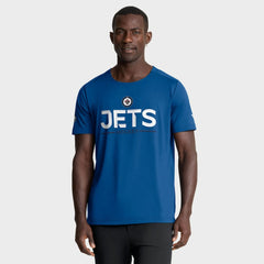 Winnipeg Jets - Fanatics Authentic Pro Rink Tech T-Shirt Blue