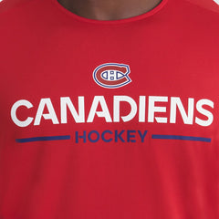 Montreal Canadiens - Fanatics Authentic Pro Rink Tech T-Shirt Red