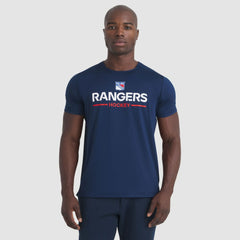 New York Rangers Fanatics Authentic Pro Rink Tech T-Shirt Navy