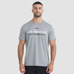 Los Angeles Kings - Fanatics Authentic Pro Rink Tech T-Shirt Gray