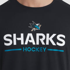 San Jose Sharks - Fanatics Authentic Pro Rink Tech T-Shirt Black