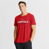 Washington Capitals Fanatics Authentic Pro Rink Tech T-Shirt Red