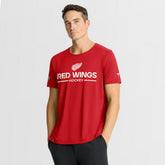 Detroit Red Wings - Fanatics Authentic Pro Centennial Rink Tech T-Shirt Red
