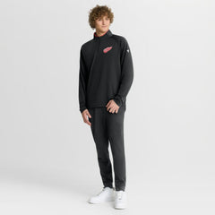 Detroit Red Wings - Fanatics Authentic Pro Rink Training Quarter-Zip Pullover Black