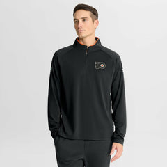 Philadelphia Flyers - Fanatics Authentic Pro Rink Training Quarter-Zip Pullover Black