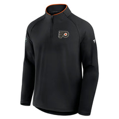 Philadelphia Flyers - Fanatics Authentic Pro Rink Training Quarter-Zip Pullover Black