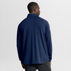 Nashville Predators - Fanatics Authentic Pro Rink Training Quarter-Zip Pullover Navy