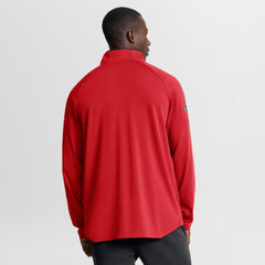 New Jersey Devils - Fanatics Authentic Pro Rink Training Quarter-Zip Pullover Red
