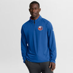 New York Islanders - Fanatics Authentic Pro Rink Training Quarter-Zip Pullover Royal