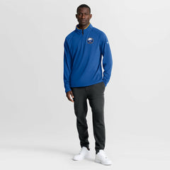 Buffalo Sabres - Fanatics Authentic Pro Rink Training Quarter-Zip Pullover Royal
