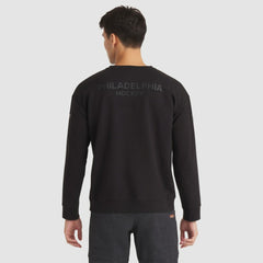 Philadelphia Flyers - Fanatics Authentic Pro Road Tri-Blend Sweatshirt Black