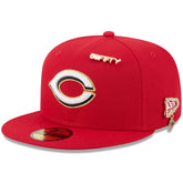 Cincinnati Reds New Era 2025 59FIFTY Day 59FIFTY Fitted Hat with Pins Near Me
