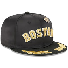 Boston Red Sox New Era 2025 59FIFTY Day Gold Leaf 59FIFTY Fitted Hat Sale
