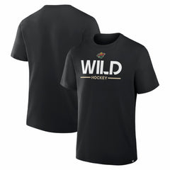 Minnesota Wild - Fanatics Authentic Pro Primary T-Shirt Black