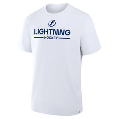 Tampa Bay Lightning - Fanatics Authentic Pro Primary T-Shirt White