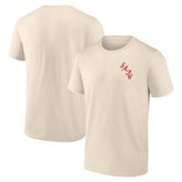 Sunderland Essentials Small Crest Vintage Logo T-Shirts / Whitecap Gray / Mens