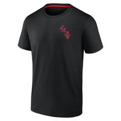 Sunderland Essentials Small Crest T-Shirts / Black / Mens