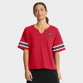 Tampa Bay Buccaneers Women's Redzone Curl Route T-Shirt Red - Fanatics