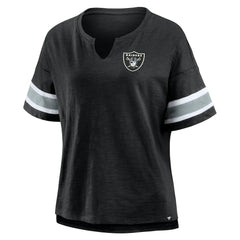 Las Vegas Raiders Women's Redzone Curl Route T-Shirt Black - Fanatics