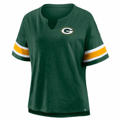 Green Bay Packers Women's Redzone Curl Route T-Shirt Green - Fanatics