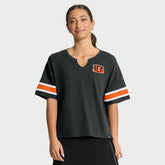 Cincinnati Bengals Women's Redzone Curl Route T-Shirt Black - Fanatics