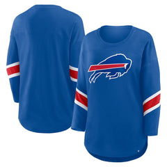 Buffalo Bills Women's Redzone 3/4-Sleeve T-Shirt Royal - Fanatics