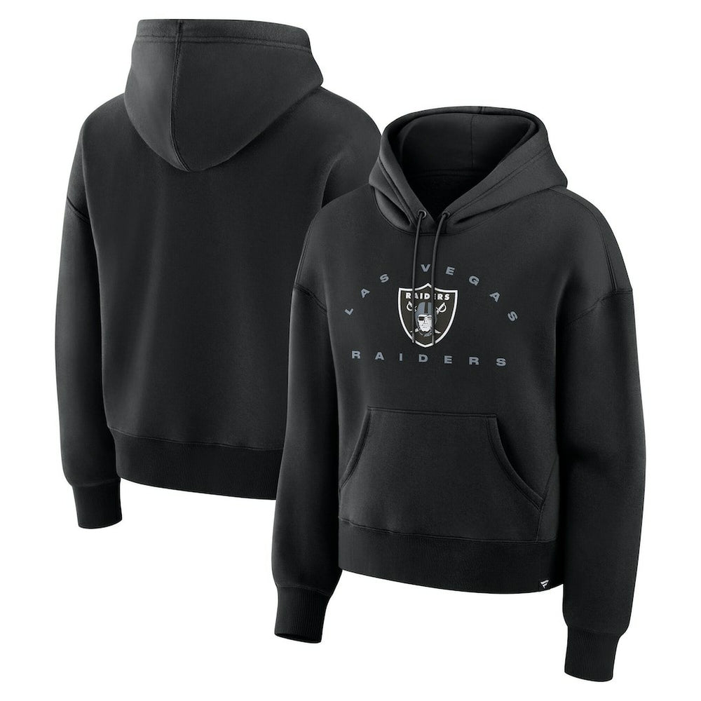 Las Vegas Raiders Women's Eligible Receiver Legacy Pullover Hoodie Black - Fanatics