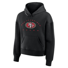 San Francisco 49ers Women's Eligible Receiver Legacy Pullover Hoodie Black - Fanatics