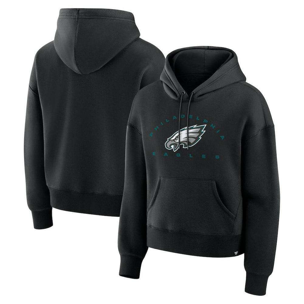 Philadelphia Eagles Women's Eligible Receiver Legacy Pullover Hoodie Black - Fanatics