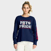 New England Patriots Women's Hometown Legacy Long Sleeve T-Shirt Navy - Fanatics
