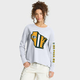 Green Bay Packers Women's Hometown Legacy Long Sleeve T-Shirt White - Fanatics