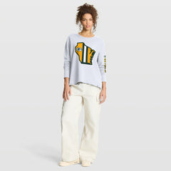 Green Bay Packers Women's Hometown Legacy Long Sleeve T-Shirt White - Fanatics