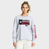Houston Texans Women's Hometown Legacy Long Sleeve T-Shirt White - Fanatics