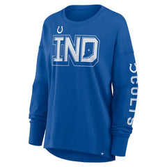 Indianapolis Colts Women's Hometown Legacy Long Sleeve T-Shirt Royal - Fanatics
