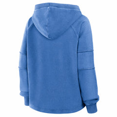 Detroit Lions Women's Oversized Raglan Gridiron Hoodie Blue - Fanatics