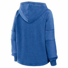 Buffalo Bills Women's Oversized Raglan Gridiron Hoodie Royal - Fanatics