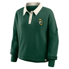 Green Bay Packers Women's Oversized Hometown Premium Thermal Long Sleeve Shirt Green - Fanatics