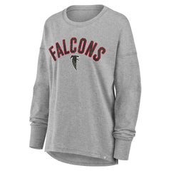 Atlanta Falcons Women's Hometown Legacy Long Sleeve T-Shirt Heather Gray - Fanatics