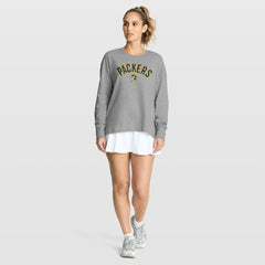 Green Bay Packers Women's Hometown Legacy Long Sleeve T-Shirt Heather Gray - Fanatics