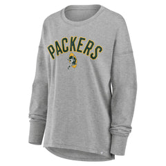 Green Bay Packers Women's Hometown Legacy Long Sleeve T-Shirt Heather Gray - Fanatics