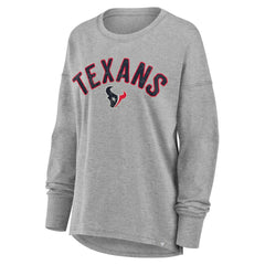 Houston Texans Women's Hometown Legacy Long Sleeve T-Shirt Heather Gray - Fanatics