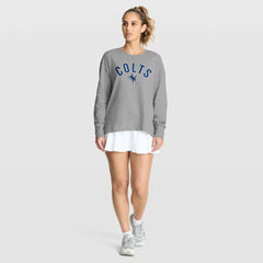 Indianapolis Colts Women's Hometown Legacy Long Sleeve T-Shirt Heather Gray - Fanatics