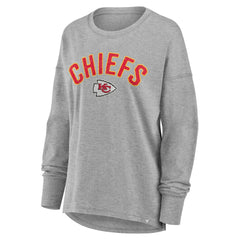 Kansas City Chiefs Women's Hometown Legacy Long Sleeve T-Shirt Heather Gray - Fanatics